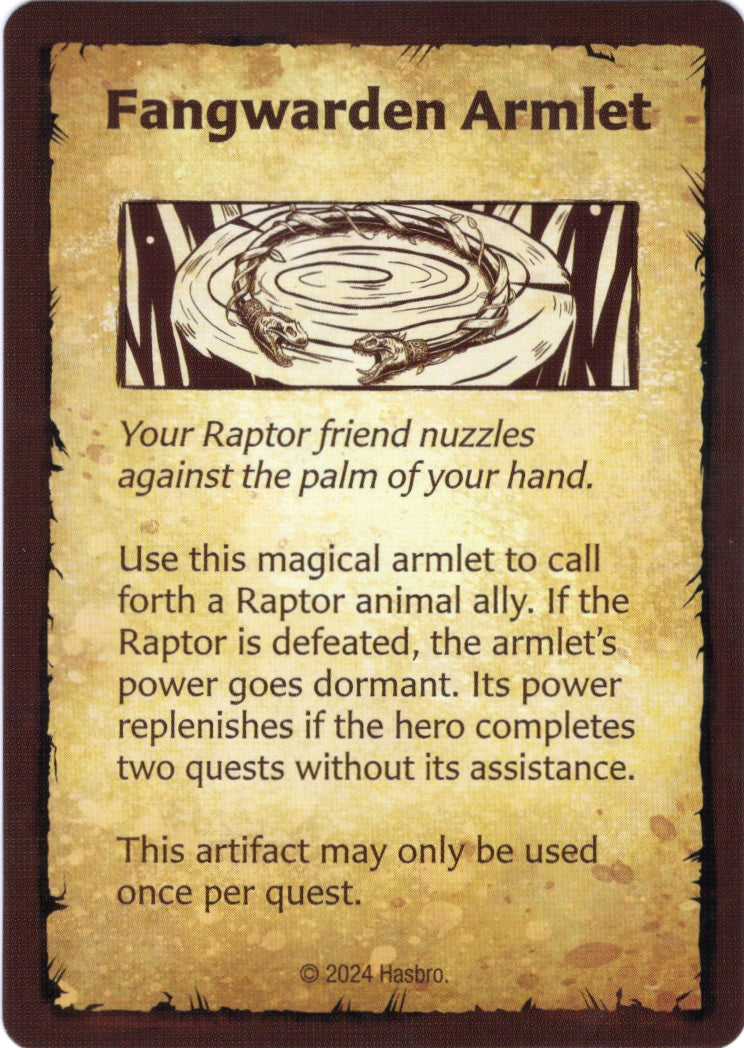 HeroQuest Cards - Artifact