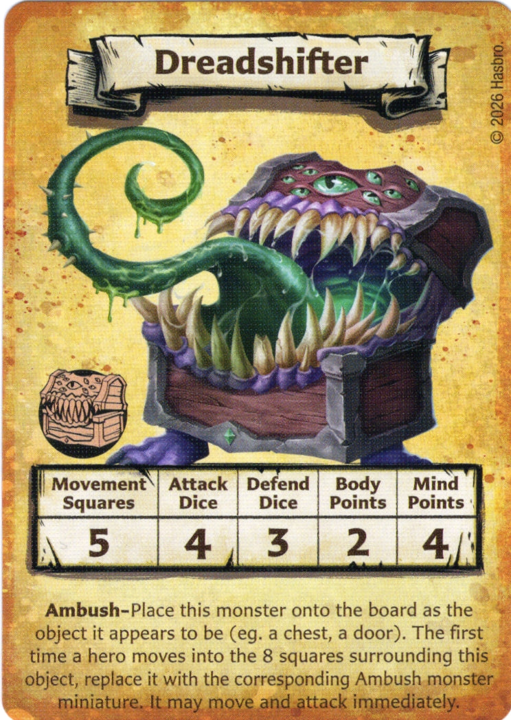 HeroQuest Cards - Enemy