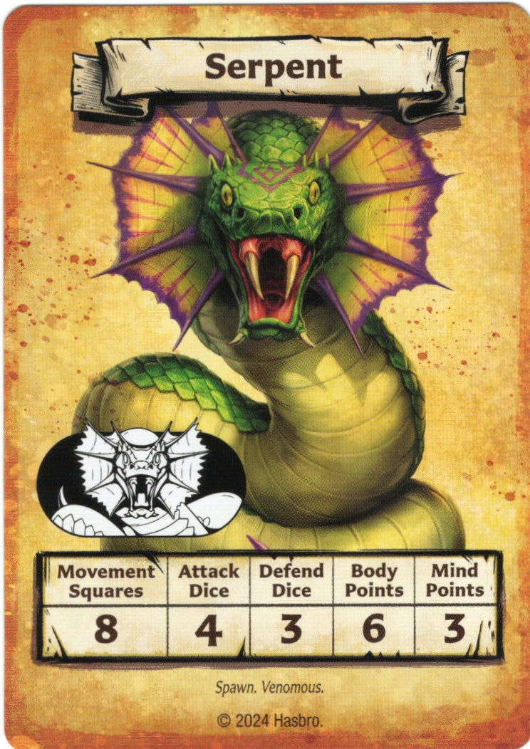 HeroQuest Cards - Enemy