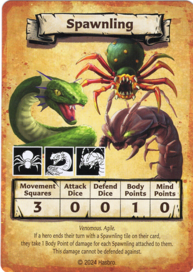 HeroQuest Cards - Enemy
